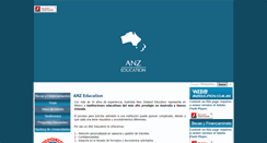 Desktop Screenshot of anzeducation.com.mx